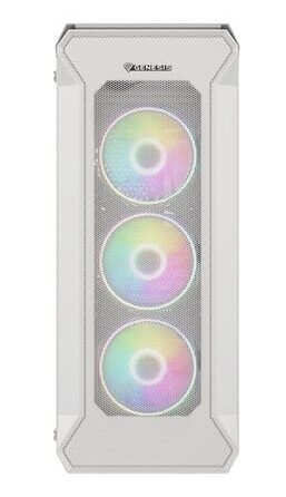 Natec Genesis Irid 505 V2 aRGB - Kabinett - Tower - Hvit Natec Genesis Irid 505 V2 aRGB - Kabinett - Tower - Hvit
