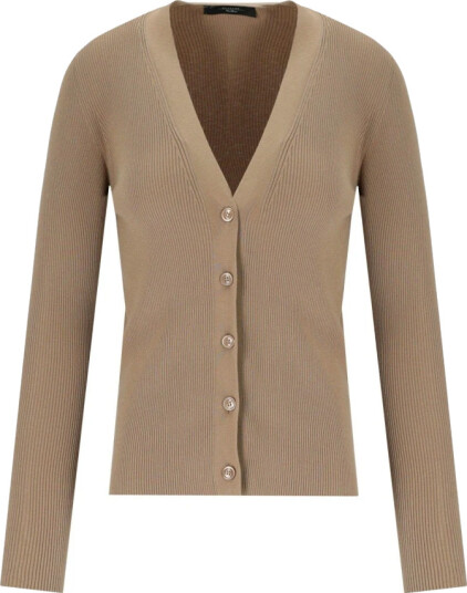 Weekend Max Mara Dame Strikkevarer Brun S,