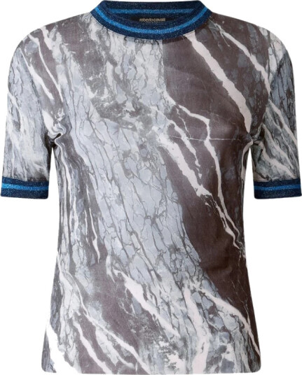 Roberto Cavalli Dame Topper Blå S,