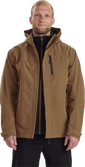 Deerhunter Sarek Shell Jacket with hood Butternut M