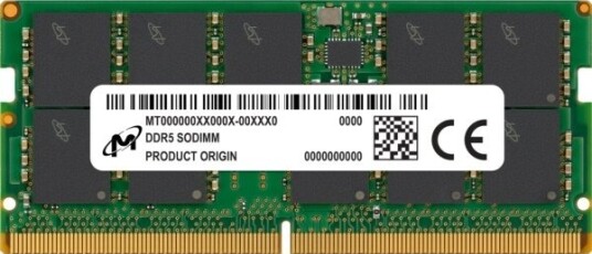 Crucial DDR5 ECC SO-DIMM 16GB 5600MHz MTC10C1084S1TC56BR Crucial DDR5 ECC SO-DIMM 16GB 5600MHz MTC10C1084S1TC56BR