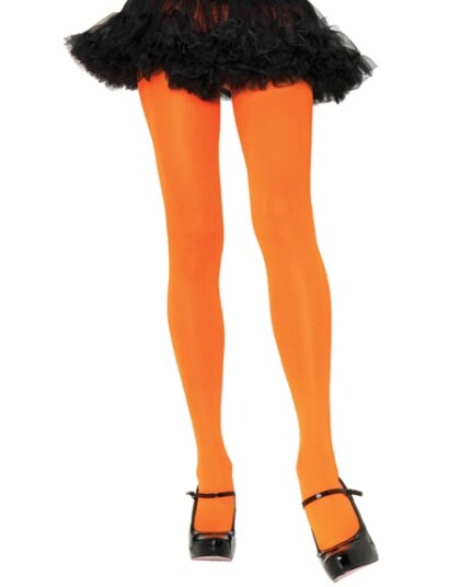 Leg Avenue Ensfarget Orange Strømpebukse