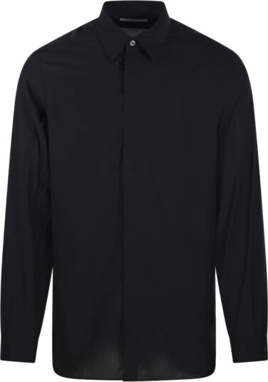 Lardini Herre Skjorter Svart XL,