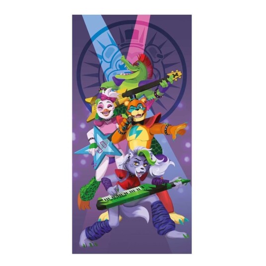 Five Nights At Freddys Crew Cotton Beach Towel