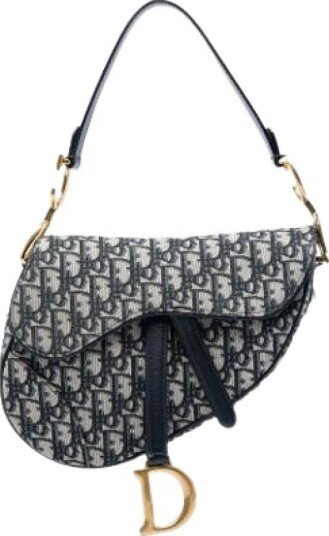 Dior Vintage Dame Pre owned Blå ONE SIZE,