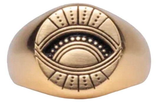 IX Studios I Trust Myself Ring 22 kt. Gullbelagt sølv DMN0338GD-54 (ring) - Unisex - 925 sterling silver
