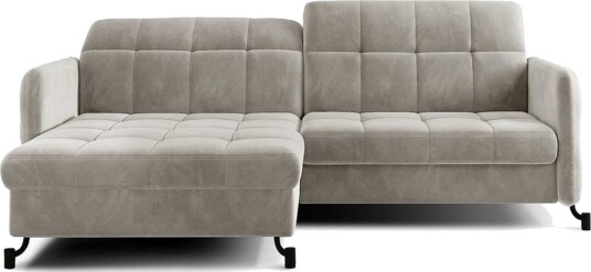Seksjon Eltap Lorelle 225x160x105 cm Paros 02 Beige Venstre