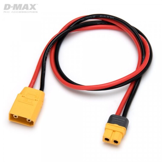 DynoMAX B9667 Charging Lead XT90 Male to XT60 14AWG 500mm DynoMAX B9667 Charging Lead XT90 Male to XT60 14AWG 500mm