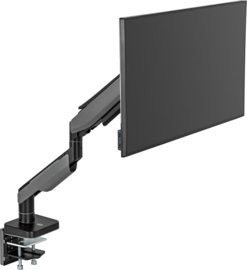 Essentials Heavy Duty RGB gaming skjermarm sort