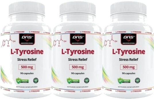 DNS 3-Pack L-Tyrosin - 3 X 90 Kapsler DNS 3-Pack L-Tyrosin - 3 X 90 Kapsler