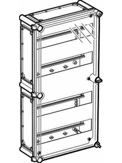 FIBOX Jbjd-2 din-rail encl.