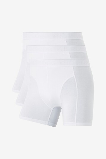 Björn Borg Boksershorts Cotton Stretch Boxer 3 pakning Hvit