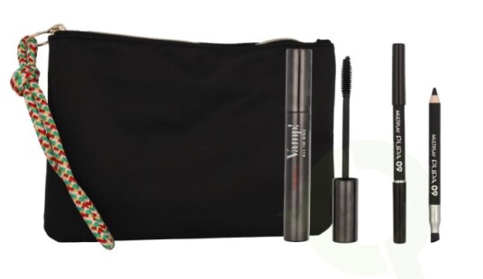 Pupa Milano Pupa Vamp! Mascara & Mini Multiplay Set 9.8 ml Vamp! All in One #101 Extra Black Mascara 9ml Multiplay #09 Deep Black 0,8gr