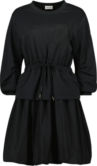 Moncler Dame Kjoler Svart S, Moncler Dame Kjoler Svart S,