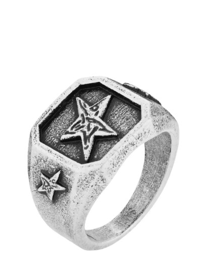 Samie Christopher Stampe X Samie Ring Matt Steel Silver 58 Samie Christopher Stampe X Samie Ring Matt Steel Silver 58