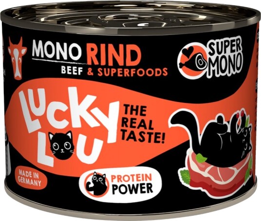 Lucky Lou våtfôr SuperMono Okse 200 g