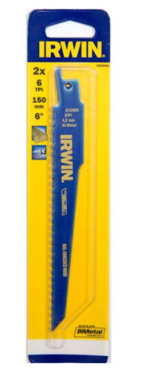 Irwin Tigersagblad 150 mm 6 TPI - 2-pakning til Elektroverktøy