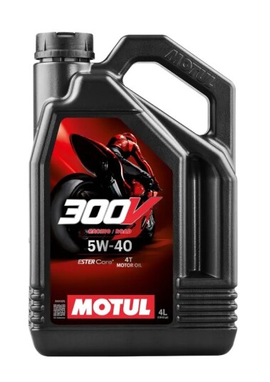 Motorolje MOTUL 300V 4T FL 5W40 4L