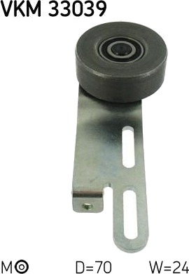 SKF VKM 33039 Strammehjul, kilerem