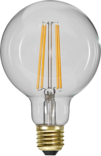 LED pære E27 G95 Soft Glow 3 step memory