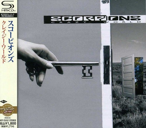 Scorpions  Crazy World  CD