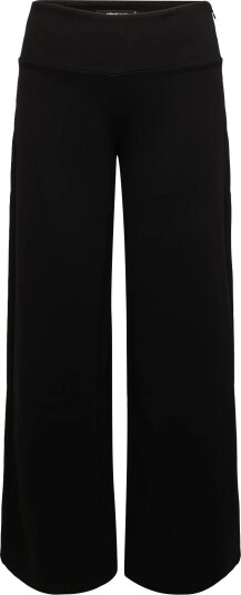 Gina Tricot Mid Waist Wide Trousers   BLACK (9000)   XL