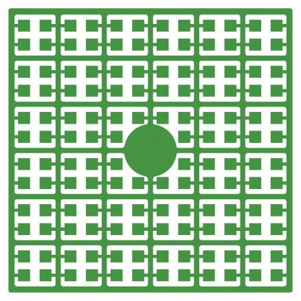 Pixelhobby Midi Perler 246 Lys Grønn 2x2mm 140 pixels