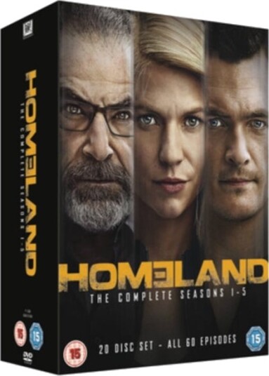 Homeland: The Complete Seasons 15 DVD Homeland: The Complete Seasons 15 DVD