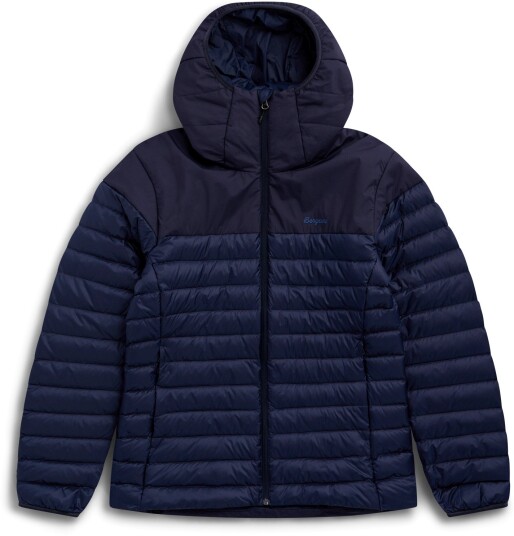 Bergans Men´s Lom Light Down Hood Jacket Dark Navy XL Bergans Men´s Lom Light Down Hood Jacket Dark Navy XL