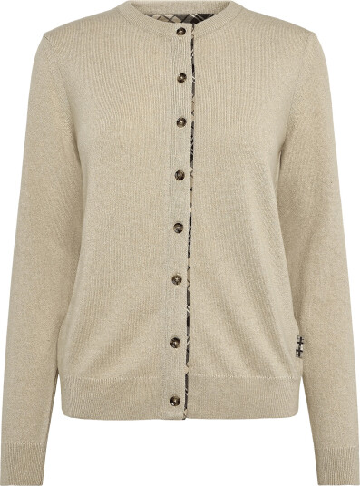 Barbour Barbour Pendle Knitted Cardigan Beige 40 Barbour Barbour Pendle Knitted Cardigan Beige 40