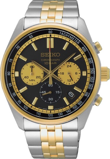 Seiko Classic SSB430P1 - Herre - 42 mm - Analog - Kvarts urverk - Hardlex Crystal Mineralglass Seiko Classic SSB430P1 - Herre - 42 mm - Analog - Kvarts urverk - Hardlex Crystal Mineralglass