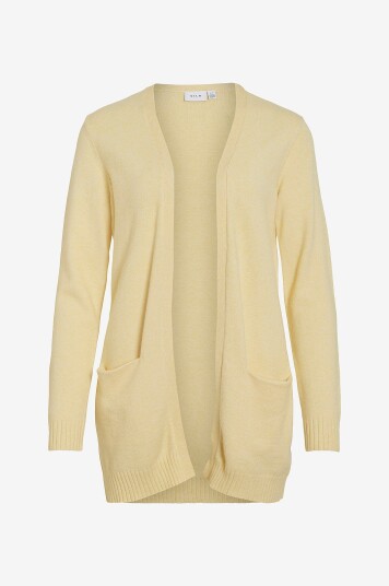 Vila - Cardigan viRil L/S Open Knit - Gul