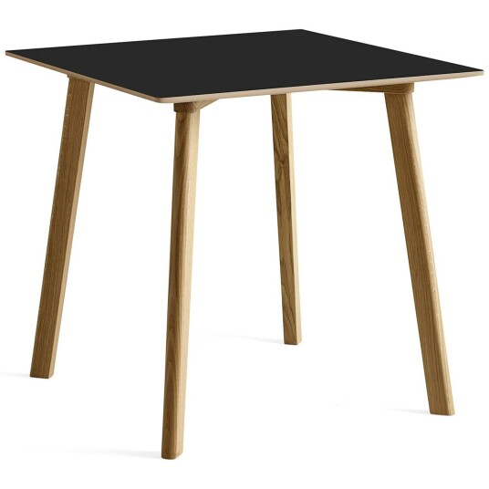 Hay CPH Deux 210 2.0 Bord 75x75 cm Sort / Vannbasert Lakkert Eik