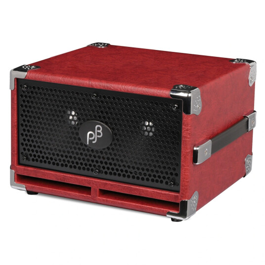 Phil Jones Bass C2 - Compact 2 Basskabinett, 2x5", 200 Watt - Rød Phil Jones Bass C2 - Compact 2 Basskabinett, 2x5", 200 Watt - Rød