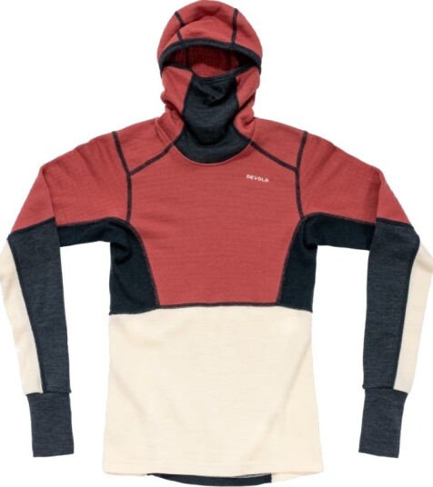 Devold Expedition Arctic Pro Hoodie Dame Marsala L