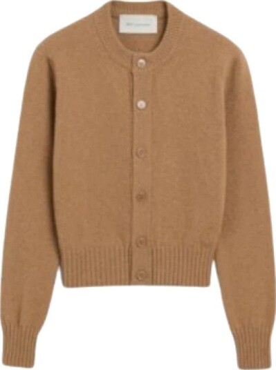 Ami Paris Dame Strikkevarer Beige M, Ami Paris Dame Strikkevarer Beige M,