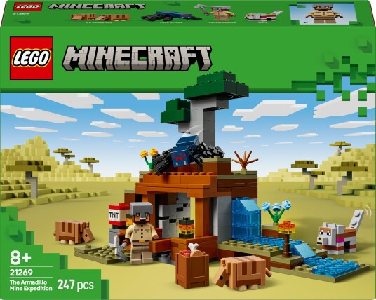LEGO Minecraft 21269 Ekspedisjon til beltedyrgruven LEGO Minecraft 21269 Ekspedisjon til beltedyrgruven