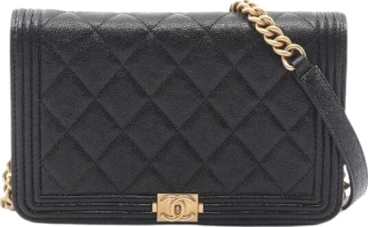 Chanel Vintage Dame Svart