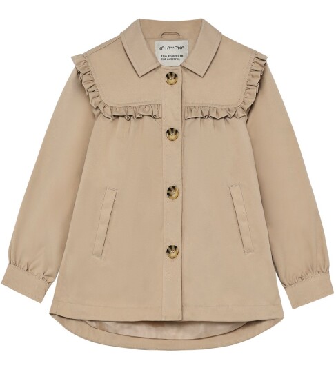 Minymo Trench Coat Beige 110 Minymo Trench Coat Beige 110