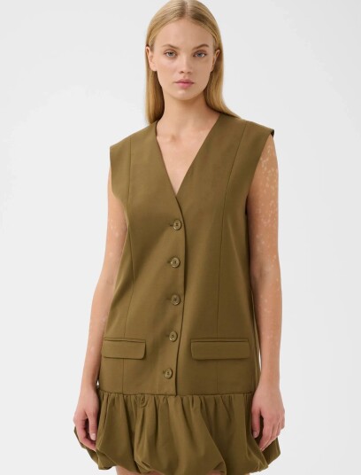 Gestuz Gzolivia Dress Khaki green 34