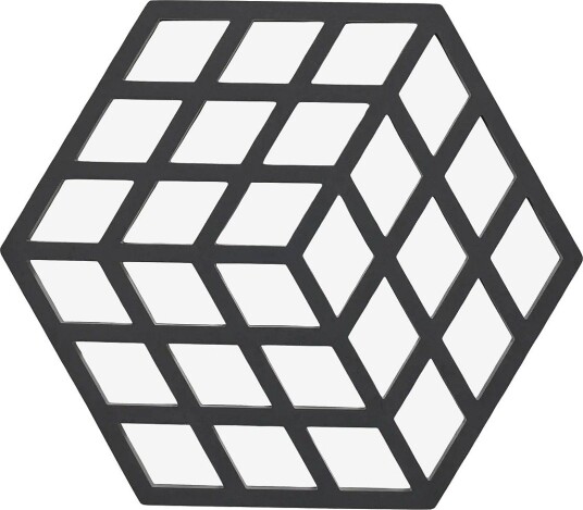 Zone Denmark Trivet Cube - BLACK - 14X16