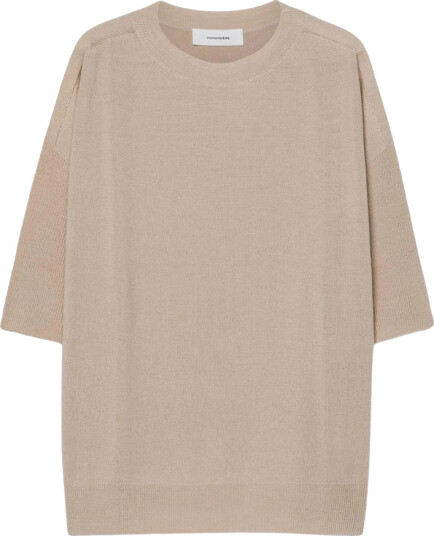 Pomandère Dame Strikkevarer Beige M, Pomandère Dame Strikkevarer Beige M,