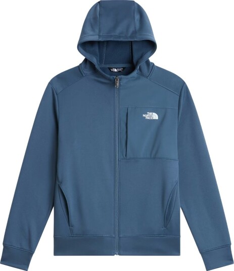 The North Face Cardigan m. Fleece Teem Perf Granitt Grey The North Face 7 8 år (122 128) Cardigan Blå Grå