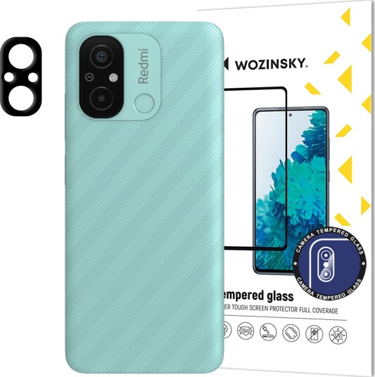 Wozinsky Full Camera Glass for Xiaomi Redmi 11A / Poco C55 / Redmi 12C