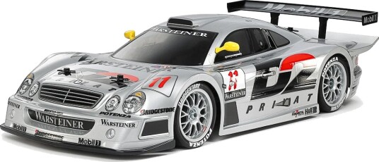 Tamiya RC 1997 Mercedes Benz CLK GTR TC 01 Radiostyrt Bil 1:10