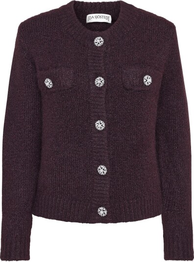 Ida Sjöstedt Jaden Cardigan Burgundy 40