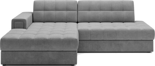 Seksjon Eltap Blezalt 240x150x82 cm Monolith 85 Grå Venstre