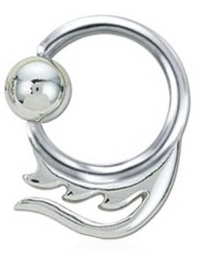 Utgått Silver Brake BCR Piercing 1.6 x 12 mm