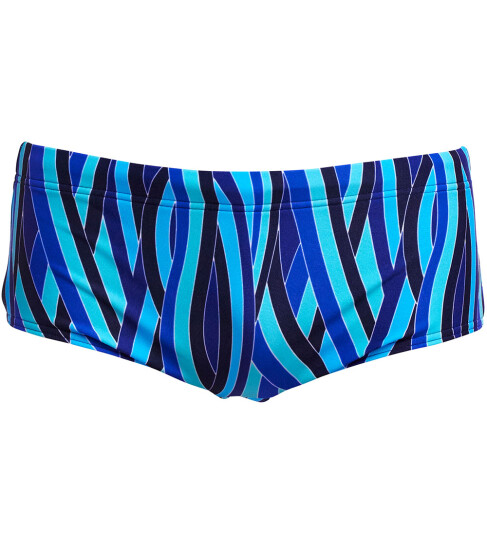 Funkita Badebukser Sidevind UV50+ Snork City 10 år 140 Badetøy Blå