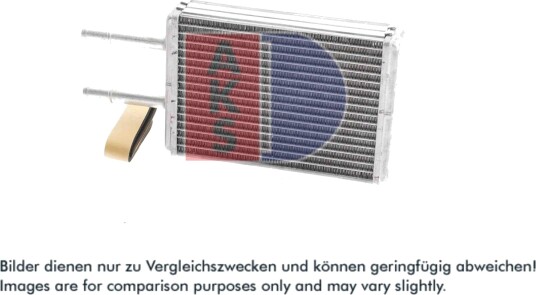 Varmeapparat register AKS DASIS 096001N